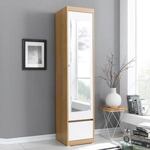 (착불) 위드 얇은수납장 슬림장 폭좁은 작은서랍장 전신거울