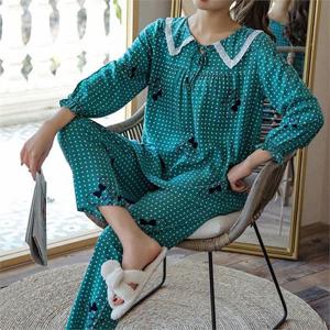 [오노마] ONM 러블리 귀여운 여성 상하의 예쁜 잠옷 홈웨어 세트