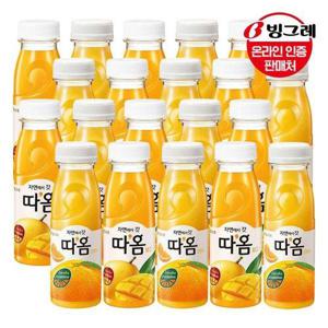 갤러리아_빙그레 따옴 주스 235ml 오렌지10병+애플망고10병