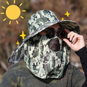 [OFL61N1P]남성 햇빛가리개 농사 창 모자 햇볕차단 모자