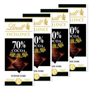 린트 초콜릿 엑설런스 다크 70% 100g X 4개