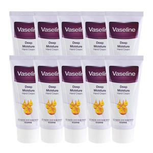 (10개)바세린 딥 모이스처 핸드크림 80ml