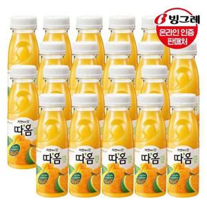 갤러리아_빙그레 따옴 주스 천혜향 235ml 20병