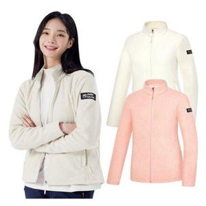 [콜핑]콜핑 여성 겨울 베이직 플리스 보온 집업 자켓_FP