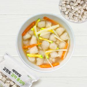 강원도감자옹심이 7인분세트(생면1.05kg+맑은소스7봉)