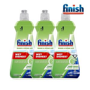 피니시 린스 에이드 식기세척기 전용 헹굼보조제 400ml x3개
