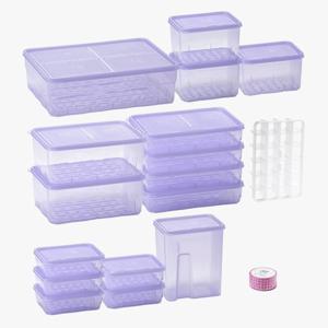 땡스소윤 냉동실 전용 밀폐용기 단골추천세트