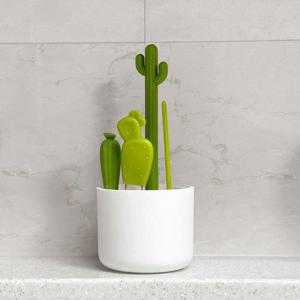 선인장 주방 청소솔 세트