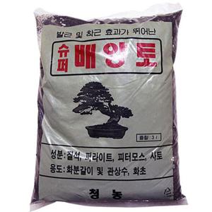 배양토 질석 무공해 난 자연 퇴비 거름 분갈이 흙 3개 (WFGRJN6)