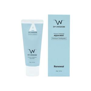 잇몸,치석,구취,미백까지 맞춤형 치약 (리뉴얼) 닥터스위즈덤 A 아쿠아민트 프리미엄 치약 100g 1개