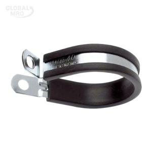 JCS P클립 스텐 SUS304 SP8 M6 TPE라이너 고정 새들 (WBD60CE)