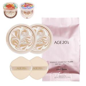 에이지투웨니스 에센스 커버 팩트 플로라 에디션 14g(SPF50+) 리필 2개