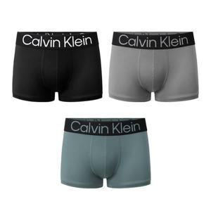 CK 캘빈클라인 볼드로고 마이크로 스트레치 3팩 로우라이즈 남성 언더웨어 색상3종 NP2607O-422