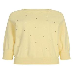 [예쎄](예쎄) 원형 장식 7부 니트(YW05KP42C)