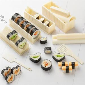 초간단 김밥틀 하트 삼각 원형 사각 김밥발 10p세트 Q445