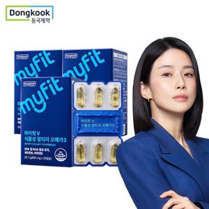 [동국제약] 마이핏 식물성 알티지 오메가3 30캡슐 3박스