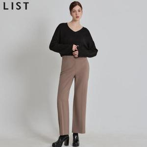 [리스트(LIST)] 포멀 스트레이트 팬츠 (택가격:138000원)