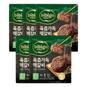 [CJ]비비고 육즙가득떡갈비 360g x5개 (냉동)
