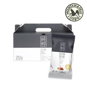 [산과들에] 오직견과만 프리미엄 한줌견과 순수가온 20봉 선물세트