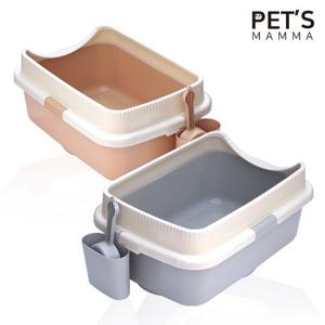 [펫츠맘마] 평판형 사막화방지 고양이 화장실