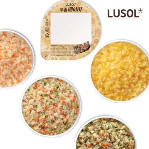 [루솔] 이유식 3단계 진밥 1팩 / 18+2 증정 이벤트