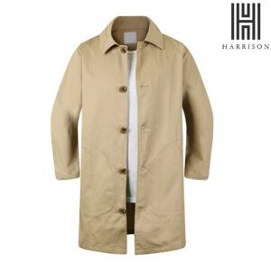 [해리슨] 히든 면 싱글 코트 HES1005