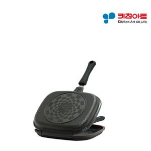 키친아트 골드플러스 다이아몬드코팅 양면팬
