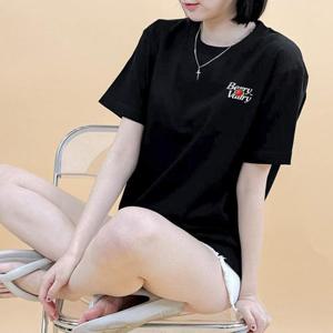 [험블] 여자 얇은 면 반팔 이너 32수 여름옷 티셔츠