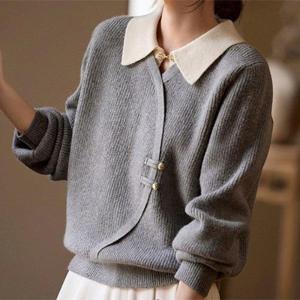 [패션시그널] 유니크카라넥 트레디셔널 스웨터 C030DC