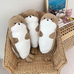 [유유존]허그미왕수달인형 쿠션 바디필로우 물개 해달 베개