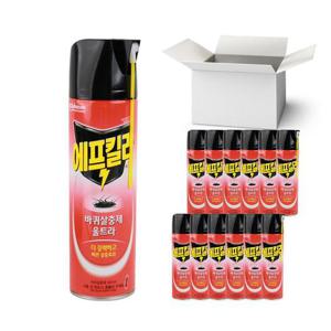 (무배)에프킬라 울트라 에어로솔 바퀴살충제 1박스(12개입)