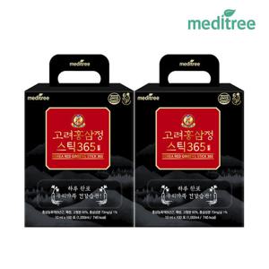 메디트리 고려 홍삼정 365 스틱  2박스 200포 대용량 원액 진액 액기스 농축액 추출액