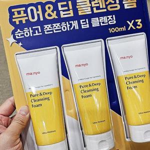 마녀공장 퓨어  딥 클렌징폼 100ml x 3개 tx67912