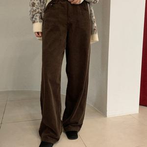 라멜라 / 써드 골덴 와이드 롱 팬츠