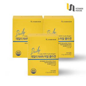 데일리 NMN 히알콜라겐 30포 3박스(3개월분)