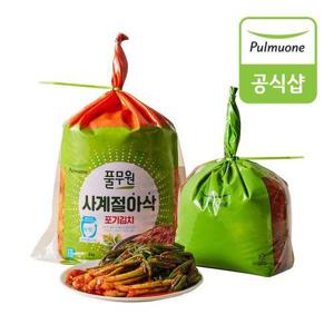 [풀무원]사계절아삭 포기김치(4kg)+파김치(2kg)