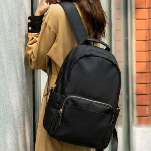 여성 옥스포드 백팩 1P 넉넉한 수납 배낭 데일리 패션 WFLNGMO