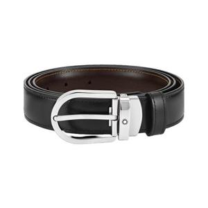 몽블랑 남성 벨트 양면형 128135 222371 블랙 브라운