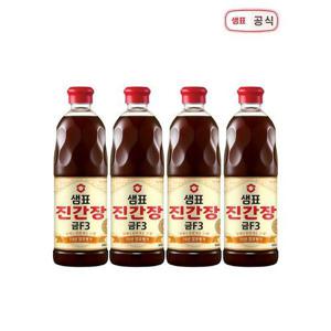 [샘표]진간장 금F3 860ml 4병