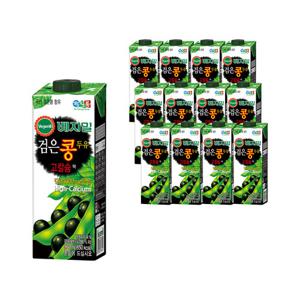 [정식품] 베지밀 검은콩 두유 고칼슘 950ml × 12팩