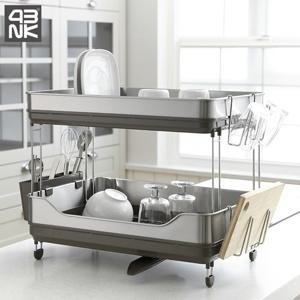 프리미엄 프레임 식기건조대 2단 B형