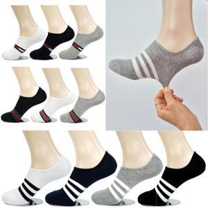 남성 패션 페이크삭스 10켤레 남자 안벗겨지는 면 양말덧신 여름 발목 스니커즈양말