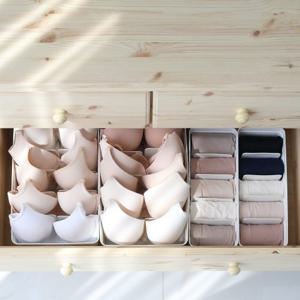 카니카니 속옷 양말 수납 정리함 (와이드세트) 4P