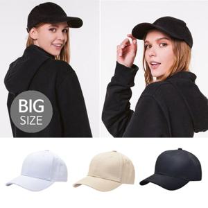 빅사이즈모자 남여공용 얼굴작아보이는 볼캡 야구모자