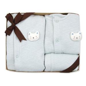 [오가닉맘]MGZLQE0506 선물세트 무쿠내의우주복 2종