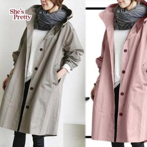 [쉬즈프리티] 로메오트렌치후드야상