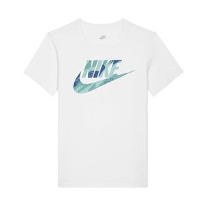 나이키 NSW 클럽 시즈널 카모 반팔 티셔츠 흰색 FD3957-100