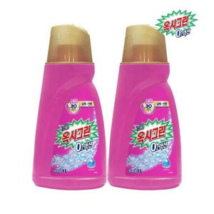 옥시크린 오투액션 리퀴드 표백제 1L x2개