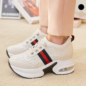 [쌈지]키브 여성 키높이 천연가죽 슬립온 스니커즈 운동화 5.5cm