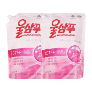 [유한락스]애경 울샴푸 오리지널 리필 1.4L x2